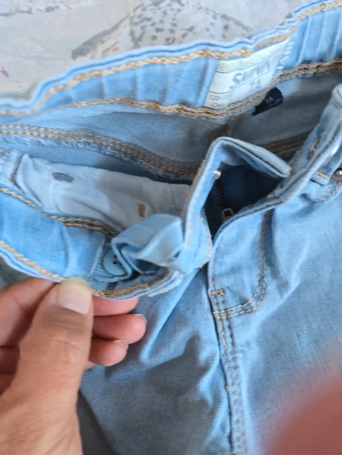 Jeans skinny fille taille 7ans kiabi - photo numéro 3