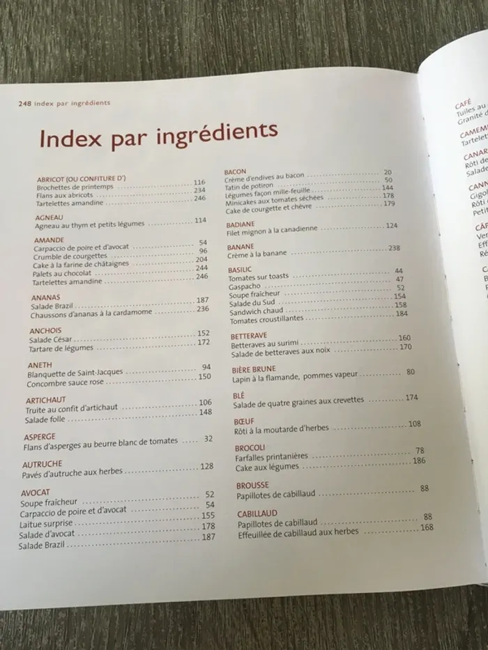 Livre de recettes WeightWatchers Saveurs et équilibre 150 recettes et menus - photo numéro 9