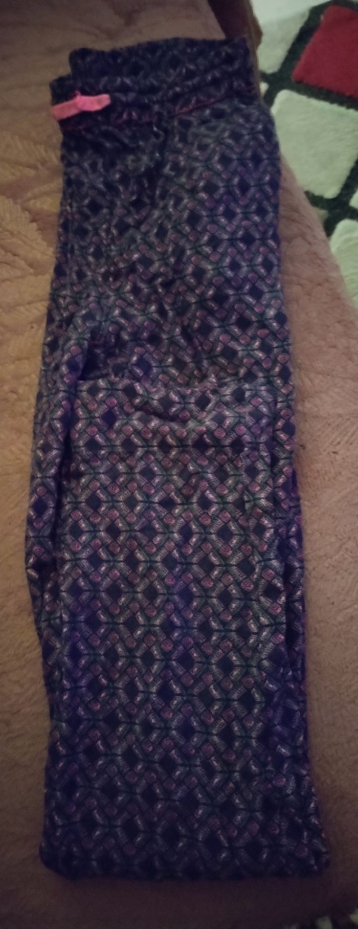 Pantalon pyjamas fluide "Okaidi" en très bon état - photo numéro 3