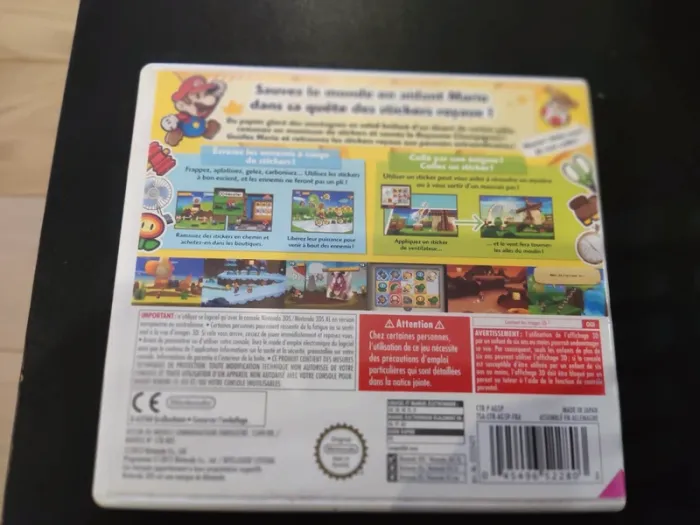 Jeu Paper Mario Sticker Star nintendo 2ds 3ds - photo numéro 3