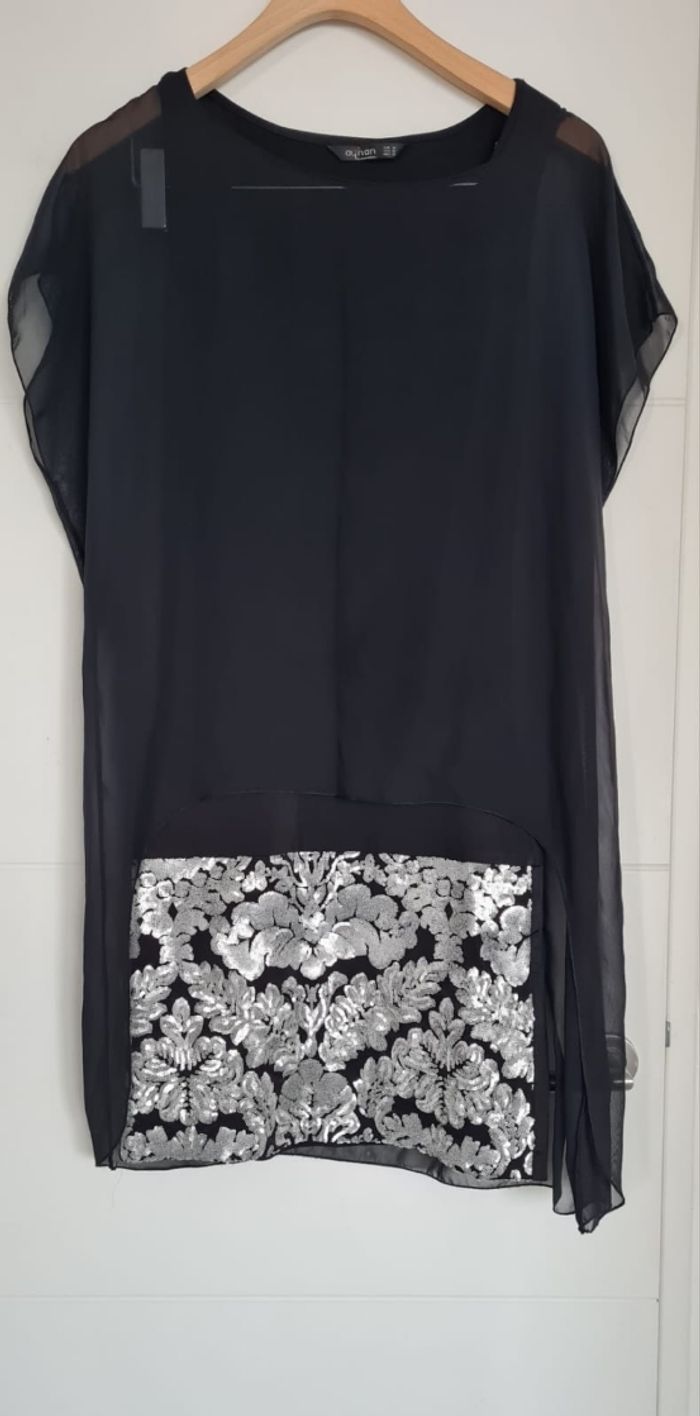 Robe de cérémonie en sequins