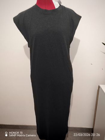 Robe longue en coton 