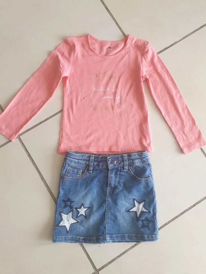 Ensemble grain de blé/ikks 4 ans