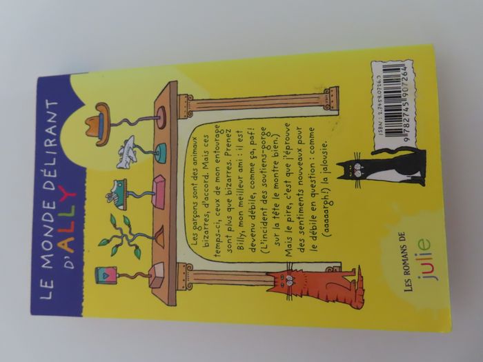 Lot livres - Le monde délirant d'Ally - Tomes 1 à 6 - photo numéro 8