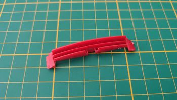 Baguette avant pièce détachée miniature Bugatti EB110 1992 Maisto 1/18 1/18ème #B79