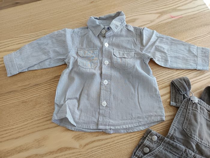 Ensemble habillé Petit Bateau 6mois - photo numéro 3