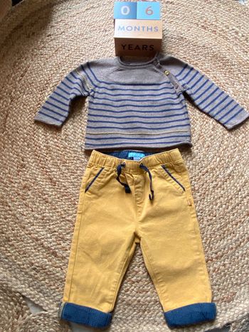 Ensemble garçon 6 mois
