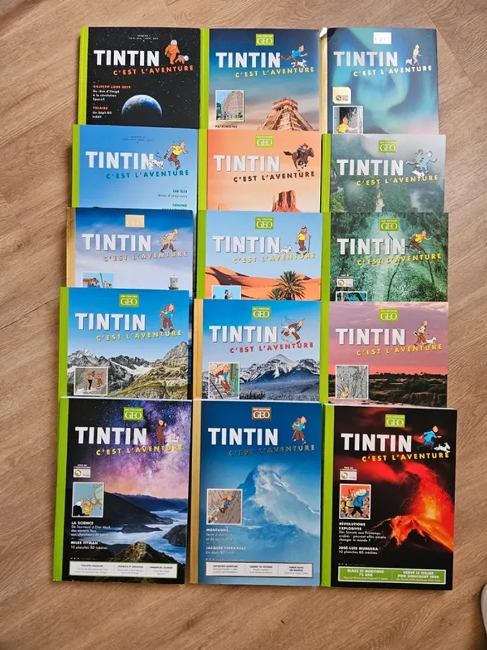 Collection tintin c est l aventure
