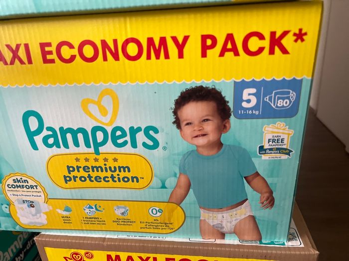 Pampers premium protection taille 5