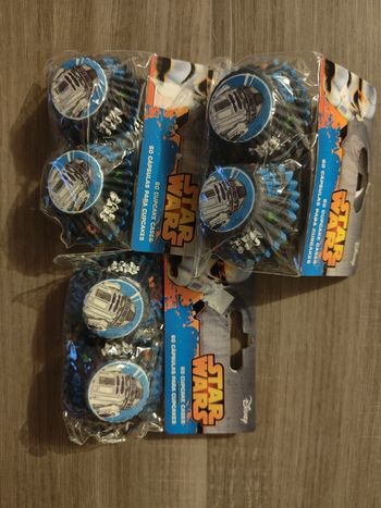 3 sachets de capsules cupcakes