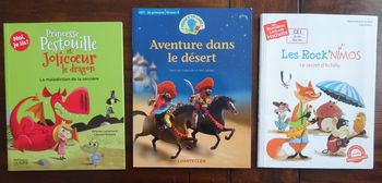 Lot de 3 livres d’apprentissage enfant pour le CE1