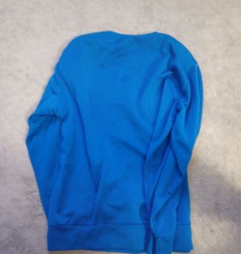 Pull bleu sans capuche