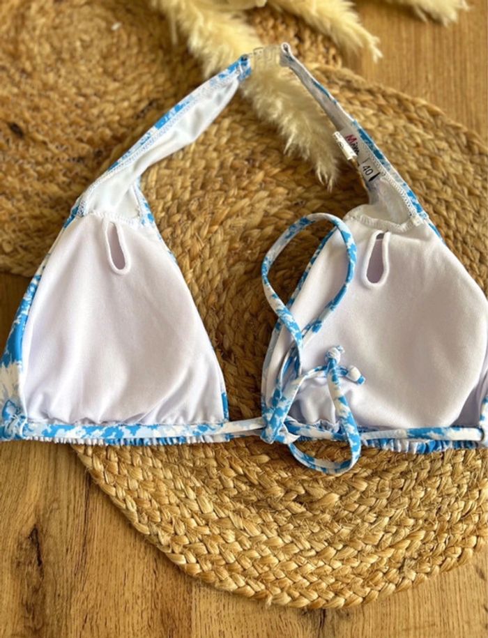 Maillot de bain deux pièces taille 40 - photo numéro 4