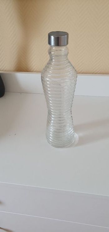Bouteille en verre pour jus