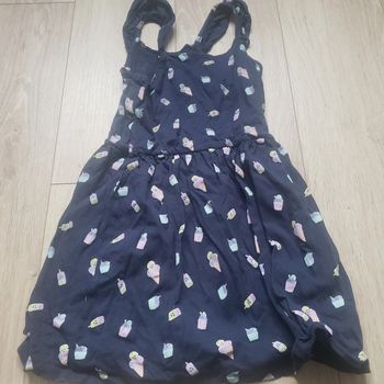 Robe été bretelles fille 5 ans