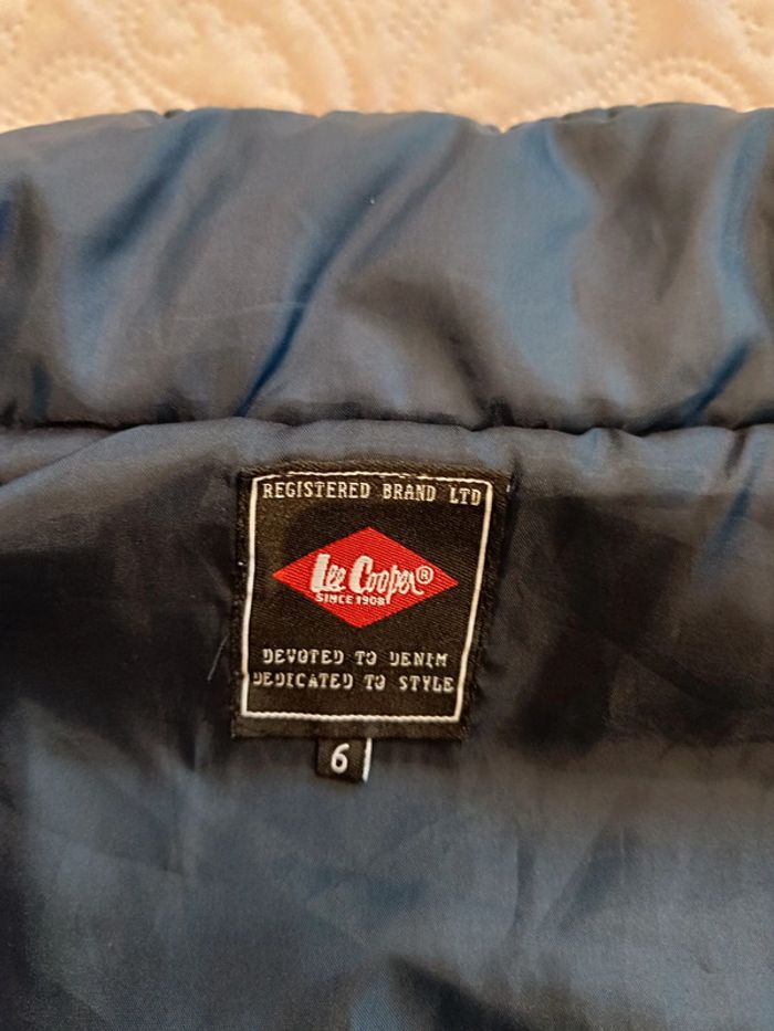 Doudoune sans manche Lee Cooper 6 ans - photo numéro 6
