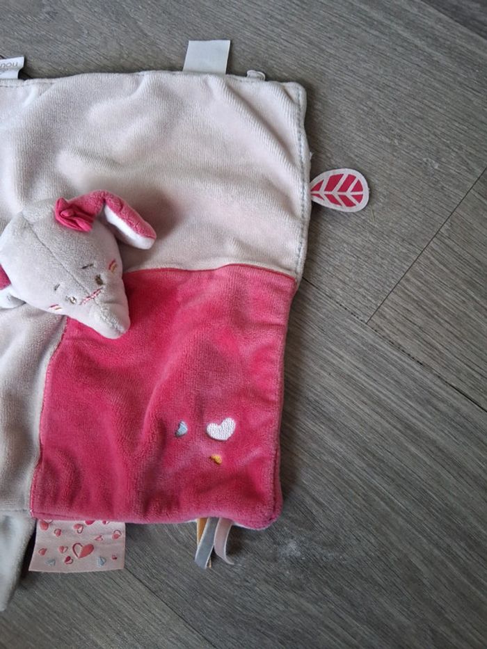 Peluche éléphant + doudou Noukie's - photo numéro 4