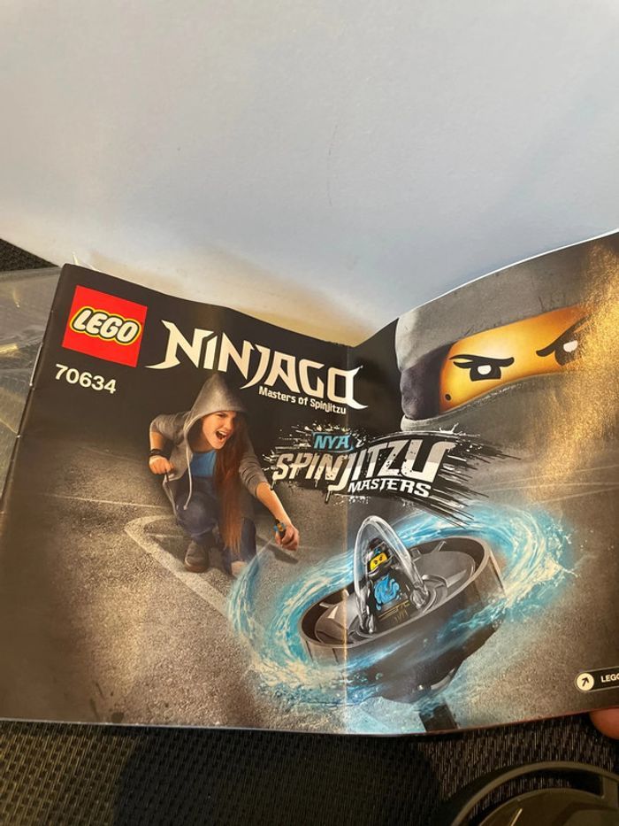 Lego ninjago 70634 mini figurine Nya spinjitzu master toupie non vérifié avec boîte et notice - photo numéro 9