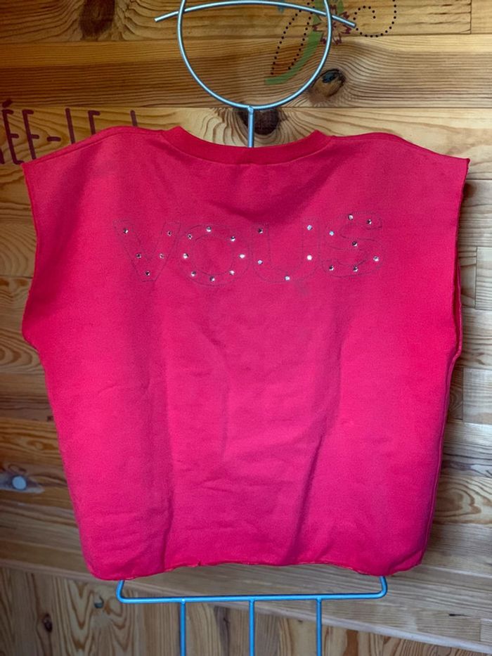 sweat fantaisie strass - photo numéro 3