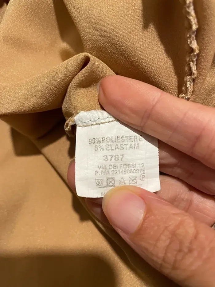 Robe de soirée longue taille 36 à bretelle cache cœur effet portefeuille - photo numéro 7