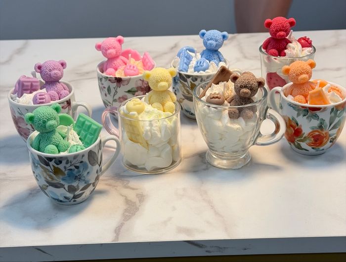 ⸻  🐻 Bougie Ourson Magique – 80 g