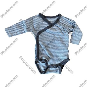 Kiabi Body gris rayé Taille 1 mois