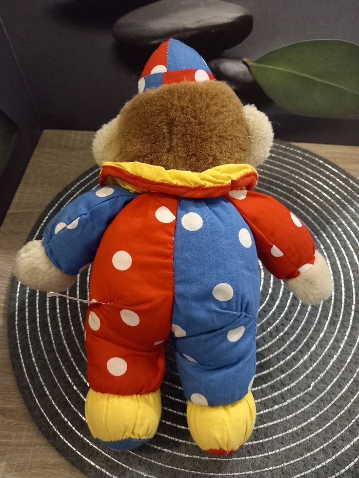 Peluche singe Jemini vintage 27cm model le cirque 🎪 - photo numéro 4