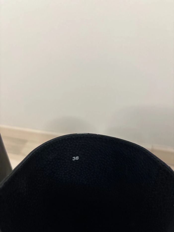 Botte noire cosmoparis taille 38 - photo numéro 6