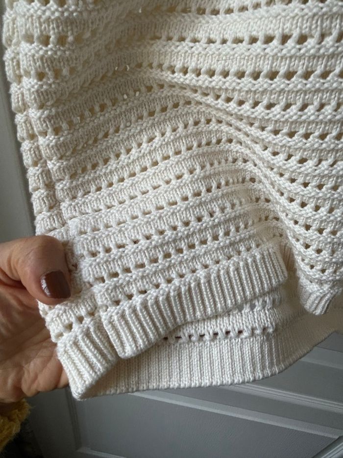 Top marque COS un top oversize maille ajourée - photo numéro 4