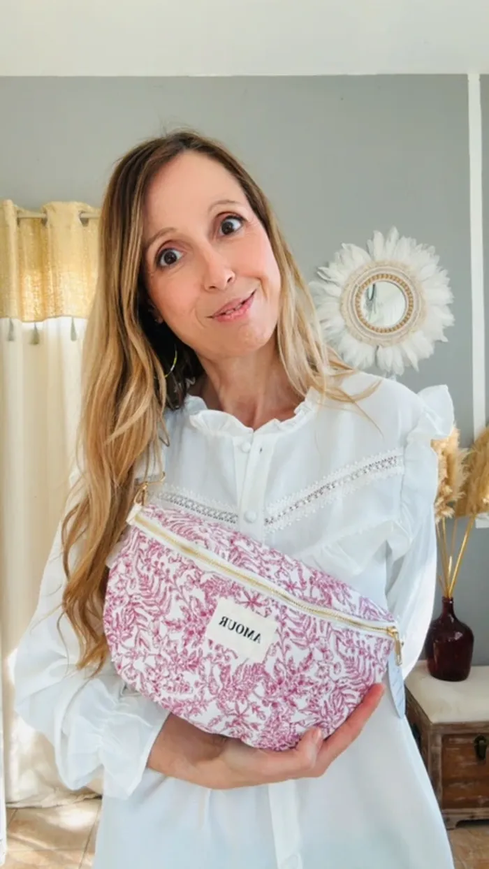 Sac banane bohème chic avec bandoulière réglable - photo numéro 5