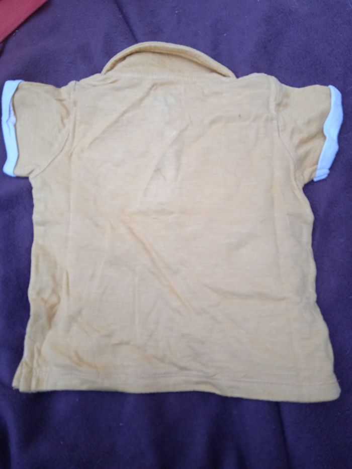 Polo moutarde - photo numéro 2