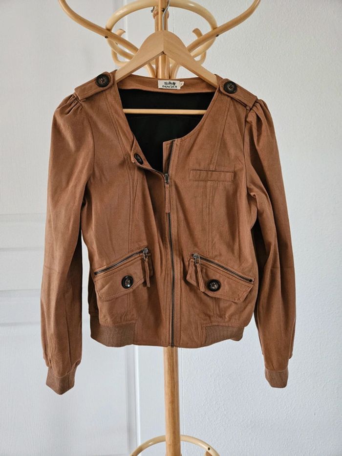 Veste marron taille 38 Molly Bracken - photo numéro 6