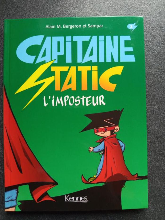 BD - Capitaine Static - L'imposteur - Tome 2
