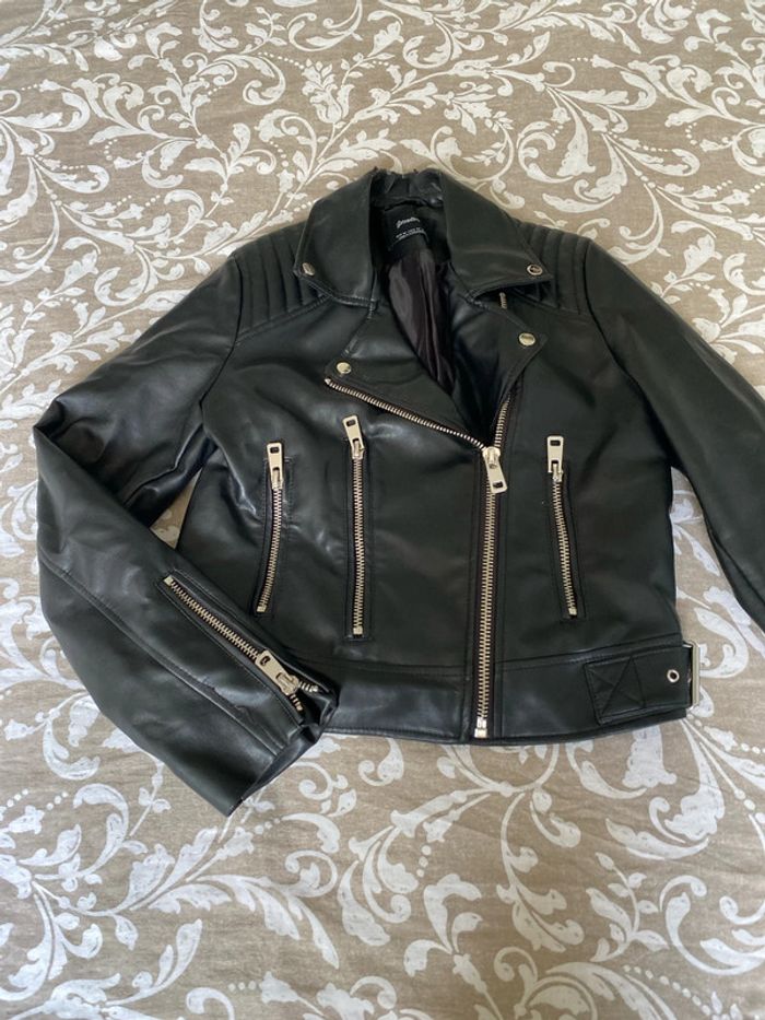 Veste faux cuir - photo numéro 2