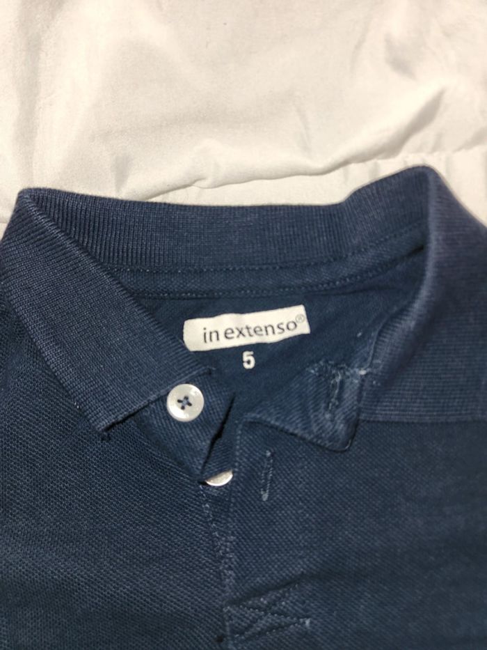 Polo bleu marine taille 5 - photo numéro 3