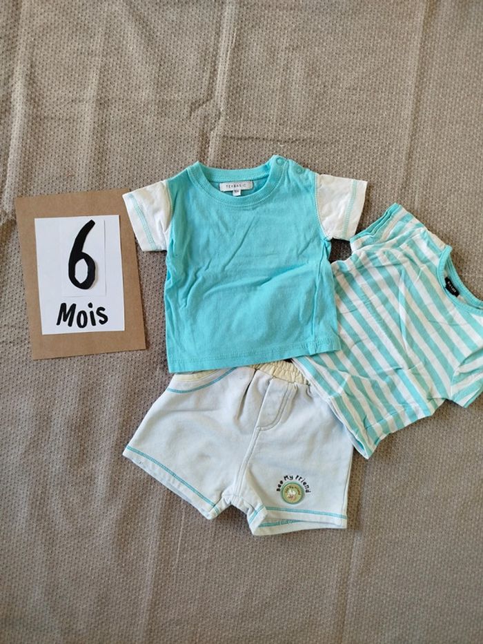 Lot 2 Tee shirt/short