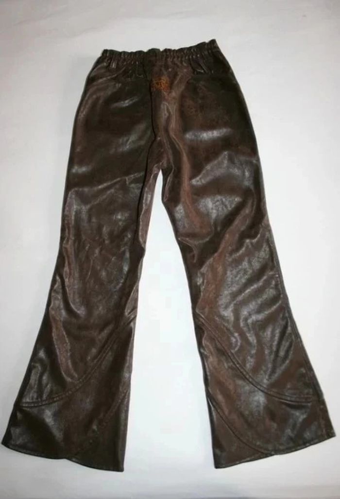 Pantalon effet cuir C414 - photo numéro 2