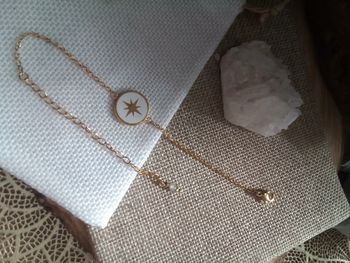 Bracelet bohème en acier inoxydable étoile du Nord