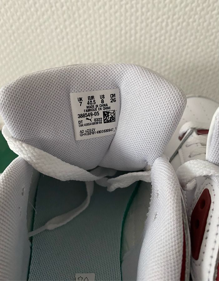 Sneakers Slipstream invdr Puma - Blanc & Rouge - Pointure 40,5 or 8 US - photo numéro 9
