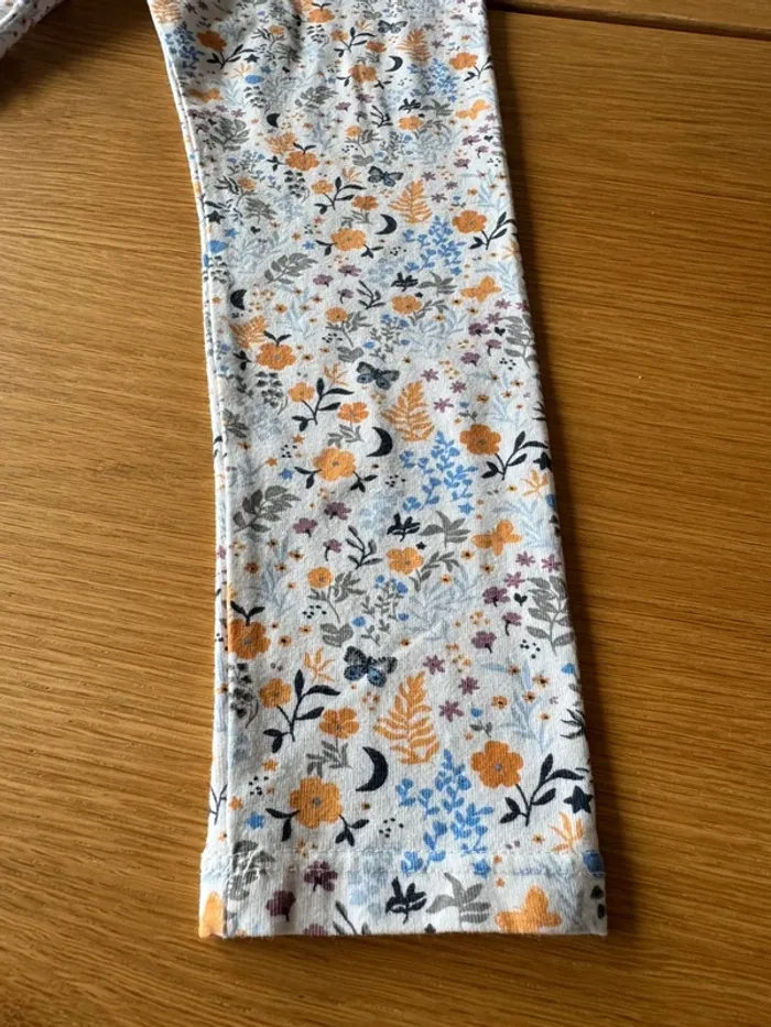 Chemise de nuit à ML avec pantalon coton léger thème renard 🦊 - Taille 4 Ans - photo numéro 18