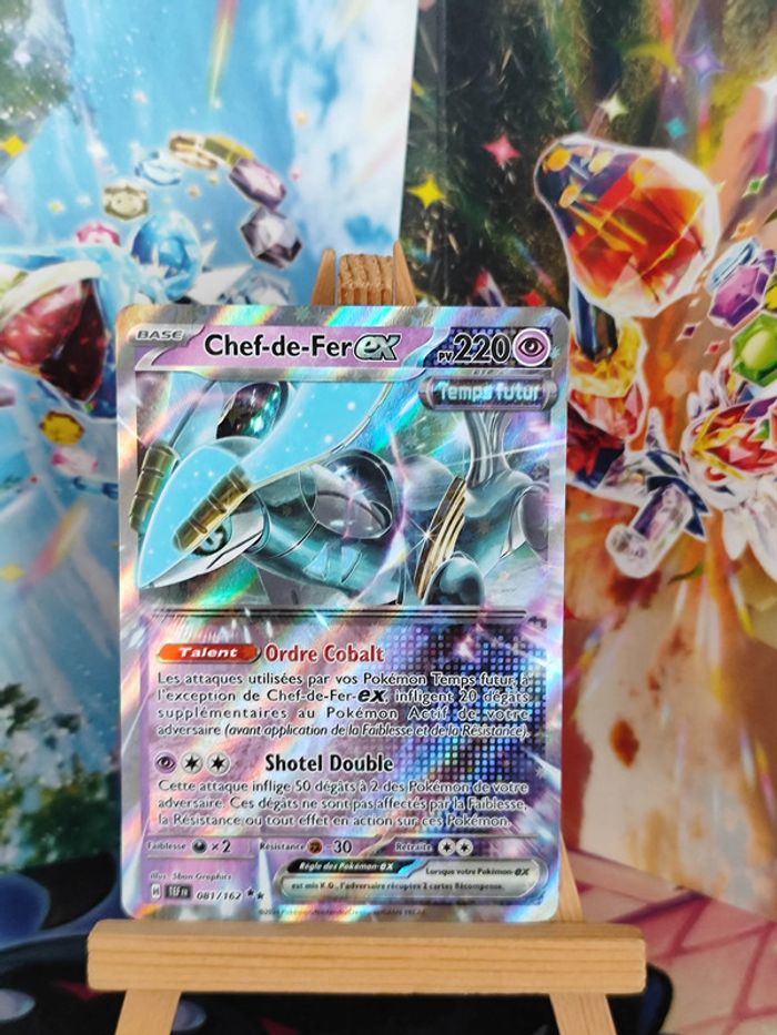 Chef de Fer ex Double Rare 81/162 Forces Temporelles