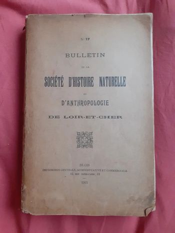 #17 Bulletin de la société d'histoire naturelle et d'anthropologie