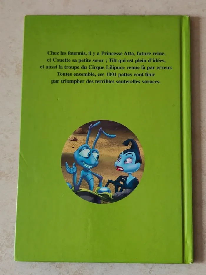 Livre 1001 pattes Disney Pixar - photo numéro 2