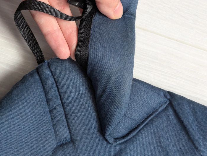 Porte bébé babybjorn bleu jeans - photo numéro 4