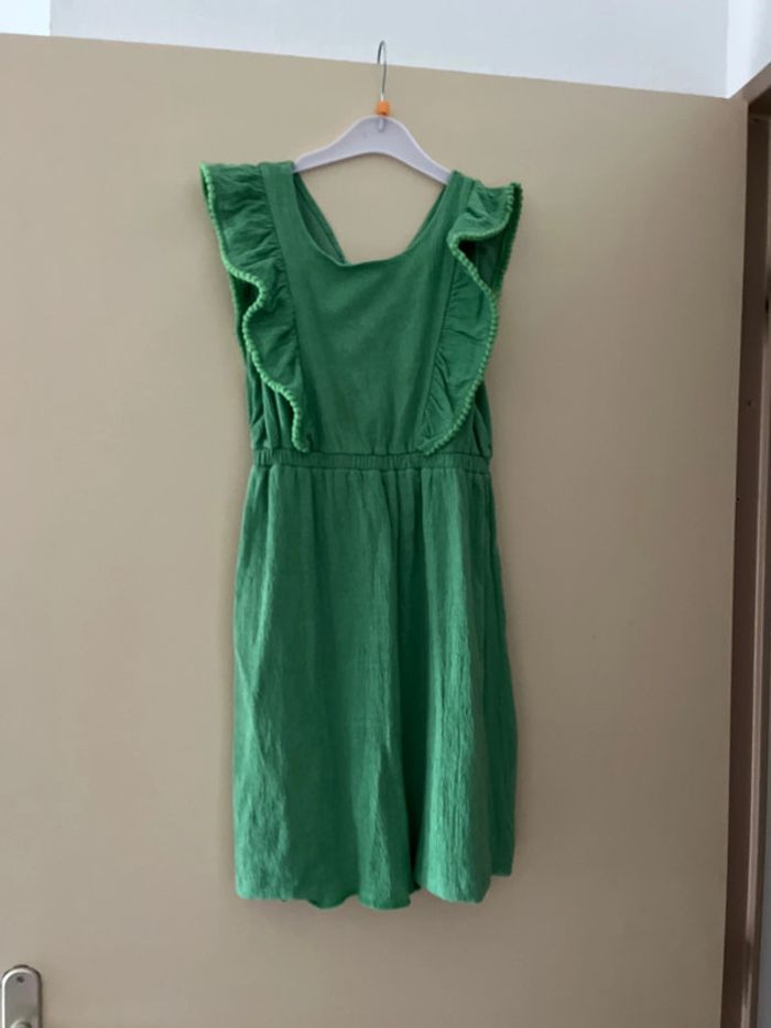 Robe verte kiabi