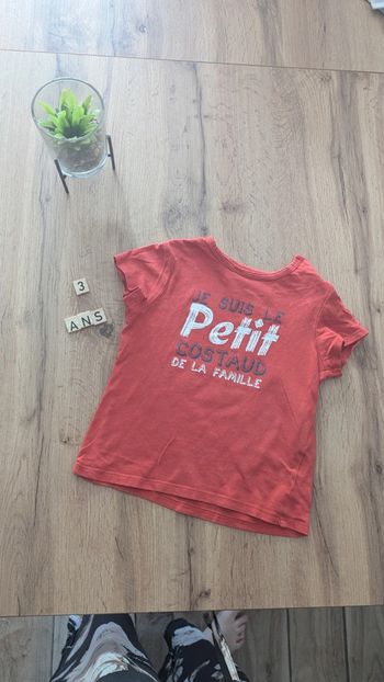 Tee shirt manches courtes - rouge