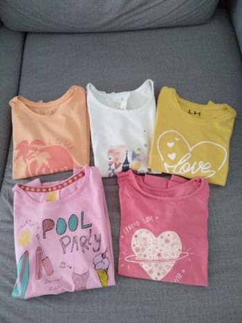Lot de 5 tee-shirts