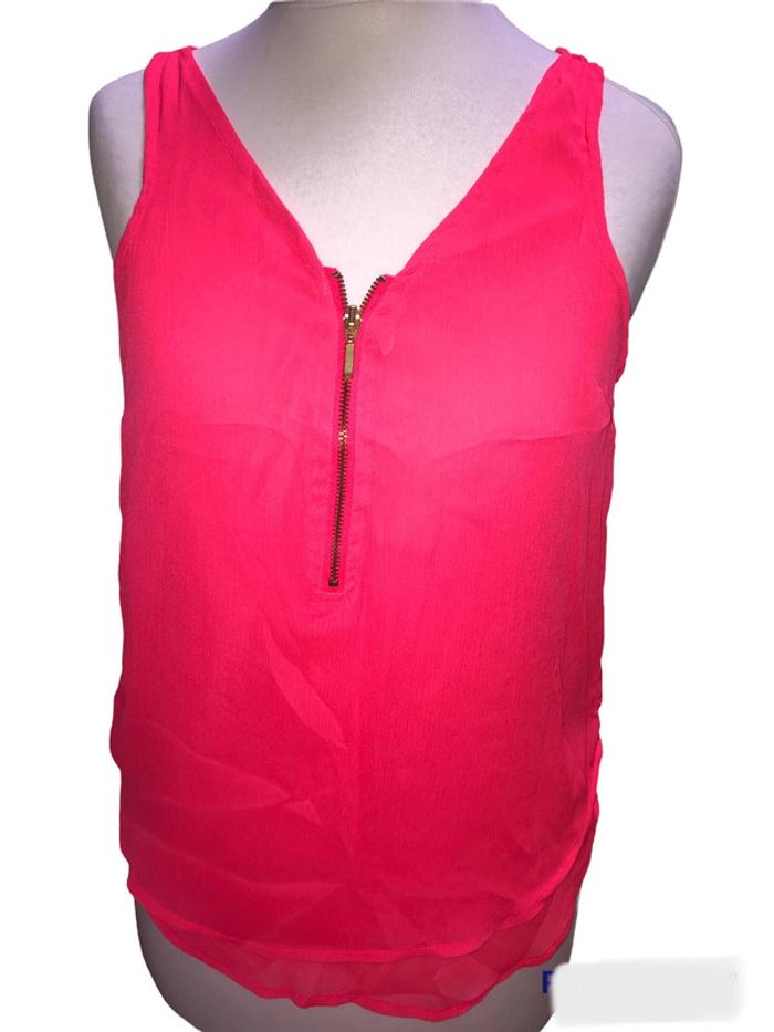 Tunique rose fluo#taille S#Bershka