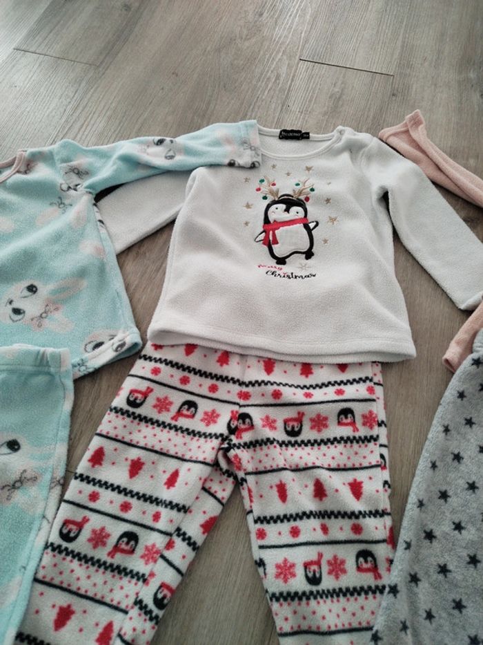 Pyjama polaire hiver fille 3 ans. - photo numéro 4