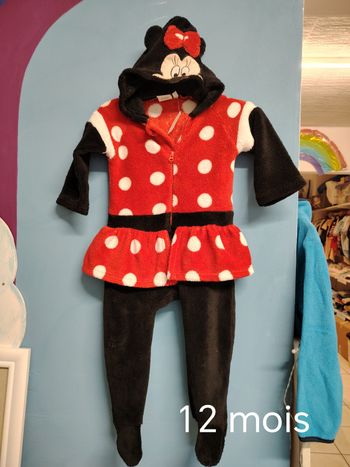 Pyjama grenouillère Minnie Disney